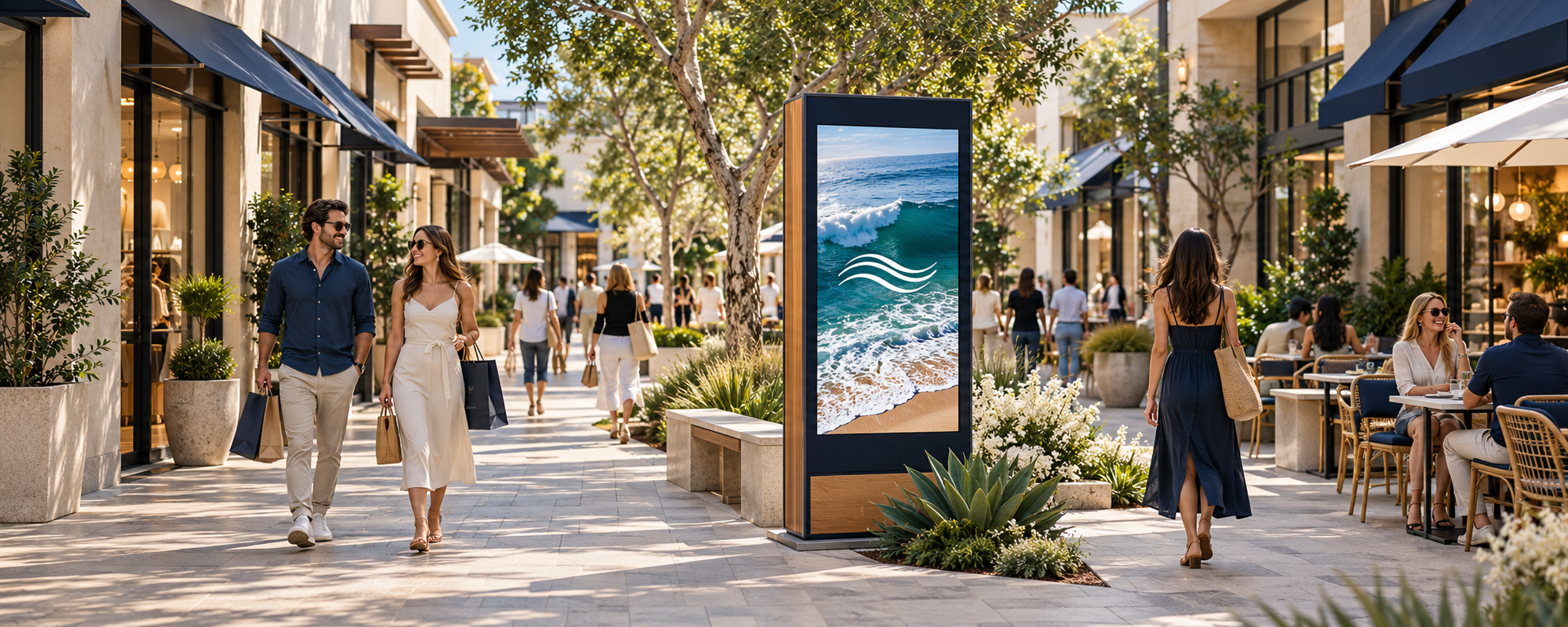 Shopping center property